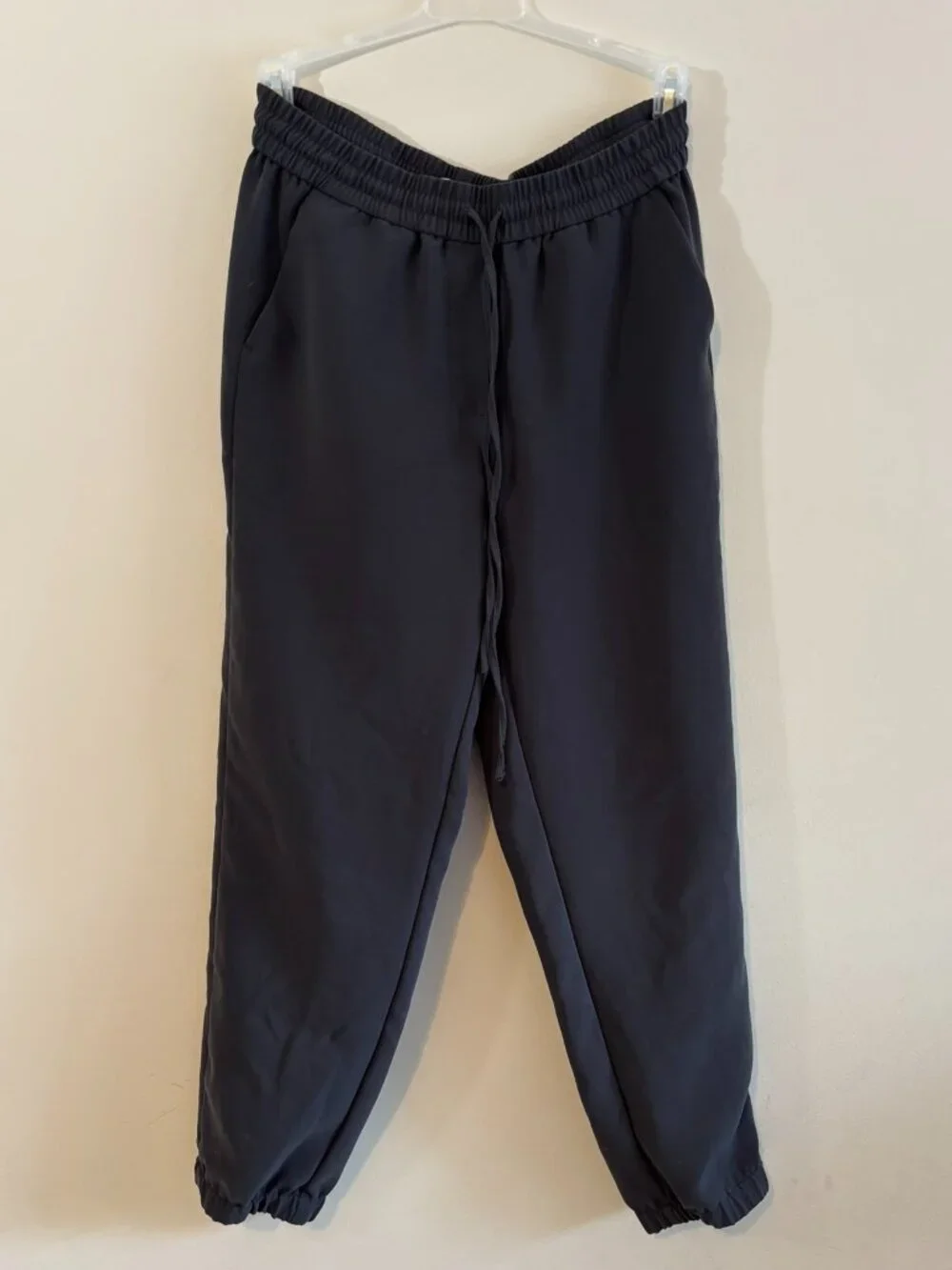 J.Crew Womens Black Jogger Pants Drawstring 8